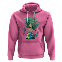 Earth Day Hoodie Mother Earth Gaia Goddess Of Nature Planet - Wonder Print Shop
