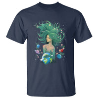 Earth Day T Shirt Mother Earth Gaia Goddess Of Nature Planet - Wonder Print Shop