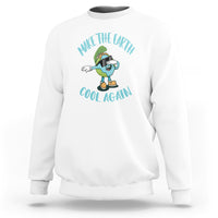 Earth Day Sweatshirt Make The Earth Cool Again Dabbing Kids Boys - Wonder Print Shop