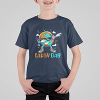 Earth Day Funny Cool Dabbing Planet Kids Boys T Shirt For Kid - Wonder Print Shop