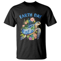 Earth Day T Shirt Sea Turtle Save Our Ocean - Wonder Print Shop