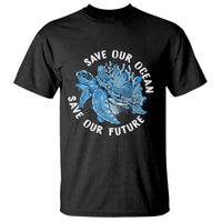Earth Day T Shirt Save Our Oceans Save Our Future Sea Turtle - Wonder Print Shop