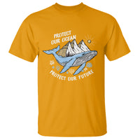 Earth Day T Shirt Save Our Oceans Save Our Future Whale - Wonder Print Shop