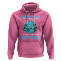 Funny Science Hoodie The Rotation Of The Earth Really Makes My Day Earth Day Outer Space - Wonder Print Shop