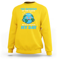 Funny Science Sweatshirt The Rotation Of The Earth Really Makes My Day Earth Day Outer Space - Wonder Print Shop