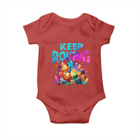 Rock Collector Baby Onesie Keep Rocking Geologist