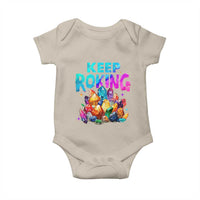 Rock Collector Baby Onesie Keep Rocking Geologist