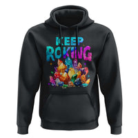 Rock Collector Hoodie Keep Rocking Geologist