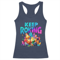Rock Collector Racerback Tank Top Keep Rocking Geologist