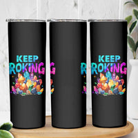 Rock Collector Skinny Tumbler Keep Rocking Geologist