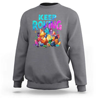 Rock Collector Sweatshirt Keep Rocking Geologist