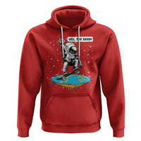 Funny Outer Space Hoodie Flat Earth Astronaut Well That Sucks - Wonder Print Shop