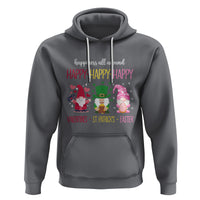 Happy Valentines St Patrick Easter Day Gnomies Hoodie - Wonder Print Shop