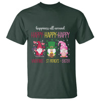 Happy Valentines St Patrick Easter Day Gnomies T Shirt - Wonder Print Shop