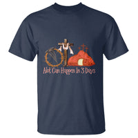 Easter Day T Shirt A Lot Can Happen In 3 Days Jesus Christian - Wonder Print Shop