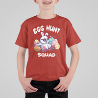 Easter Day T Shirt For Kid Egg Hunt Squad Cool Bunny Funny Hunting Season - Wonder Print Shop