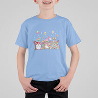 Easter Day Cute Gnomies Egg Hunting T Shirt For Kid - Wonder Print Shop