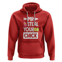 Easter Day Hoodie Mr. Steal Your Chick Funny Egg Baby Chicken - Wonder Print Shop