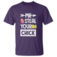 Easter Day T Shirt Mr. Steal Your Chick Funny Egg Baby Chicken - Wonder Print Shop