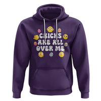 Easter Day Hoodie Chicks Are All Over Me Funny Baby Chicken - Wonder Print Shop