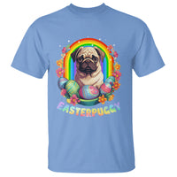 Easter Day T Shirt Easterpuggy Funny Pug Dog Lover Egg Basket - Wonder Print Shop