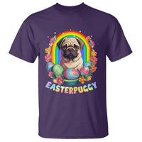 Easter Day T Shirt Easterpuggy Funny Pug Dog Lover Egg Basket - Wonder Print Shop