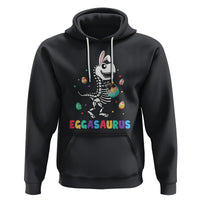 Easter Day Hoodie Eggasaurus Stegosaurus Dinosaur Egg Bunny - Wonder Print Shop