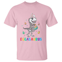 Easter Day T Shirt Eggasaurus Stegosaurus Dinosaur Egg Bunny - Wonder Print Shop