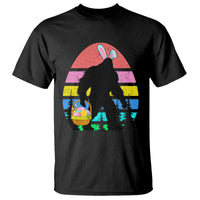Easter Day Funny Bigfoot Bunny Egg Basket T Shirt - Wonder Print Shop
