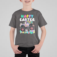 Easter Day Monster Truck Hunting Egg Boys Toddler T Shirt For Kid - Wonder Print Shop