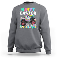 Easter Day Monster Truck Hunting Egg Boys Toddler Sweatshirt - Wonder Print Shop