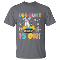Easter Day T Shirt Egg Hunt Is On Funny Truck Bunny - Wonder Print Shop