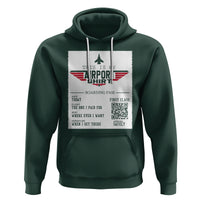 Travel Lover Hoodie This Is My Airport Shirt Fights Airline Ticket Traveling - Wonder Print Shop