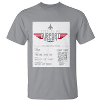 Travel Lover T Shirt This Is My Airport Shirt Fights Airline Ticket Traveling - Wonder Print Shop