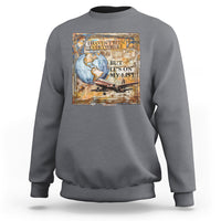 Travel Lover Sweatshirt I Haven't Been Everywhere But It's On My List - Wonder Print Shop