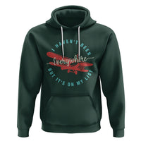 Travel Lover Hoodie I Haven't Been Everywhere But It's On My List - Wonder Print Shop