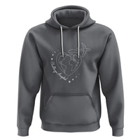 Travel Lover Hoodie Challenge Accepted World Map Traveling - Wonder Print Shop