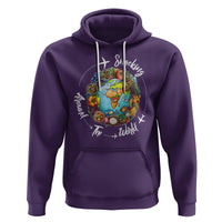 Travel For Food Lover Hoodie Snacking Around The World Traveling - Wonder Print Shop