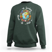 Travel For Food Lover Sweatshirt Snacking Around The World Traveling - Wonder Print Shop