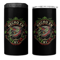 Hecho En Mexico 4 in 1 Can Cooler Tumbler Aztec Skull Made In Mexico Mexican