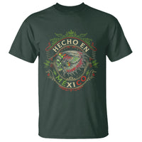 Hecho En Mexico T Shirt Aztec Skull Made In Mexico Mexican - Wonder Print Shop