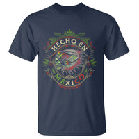 Hecho En Mexico T Shirt Aztec Skull Made In Mexico Mexican - Wonder Print Shop