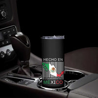 Mexican Pride Skinny Tumbler Hecho En Mexico Flag Barcode