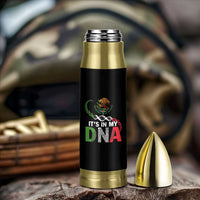 Mexican Pride Bullet Tumbler It's In My DNA Mexico Flag Proud Hispanic
