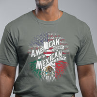 American Grown With Mexican Roots T Shirt - Wonder Print Shop