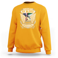 Mexican By Blood American By Birth Patriot By Choice Sweatshirt - Wonder Print Shop