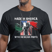 Made In America with Mexican Parts T Shirt - Wonder Print Shop