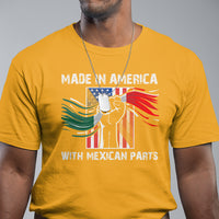 Made In America with Mexican Parts T Shirt - Wonder Print Shop