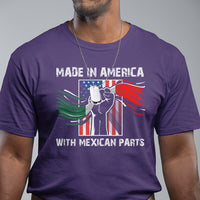 Made In America with Mexican Parts T Shirt - Wonder Print Shop