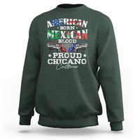 American Born Mexican Blood Proud Chicano Culture Lowrider Sweatshirt - Wonder Print Shop